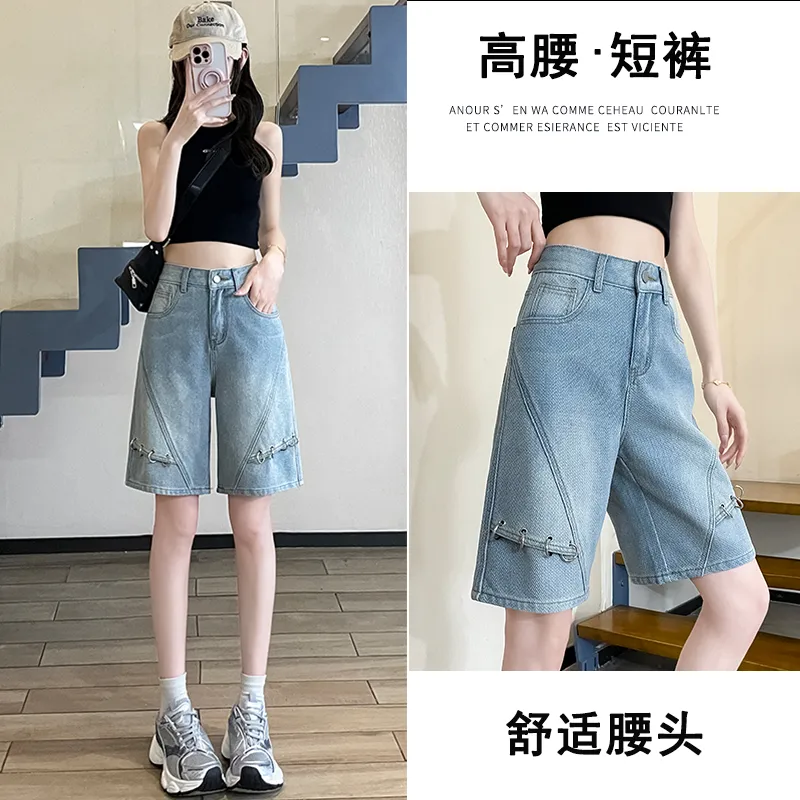 Women's Banquet Selfie Street Basic Pocket Shorts Shorts display picture 8