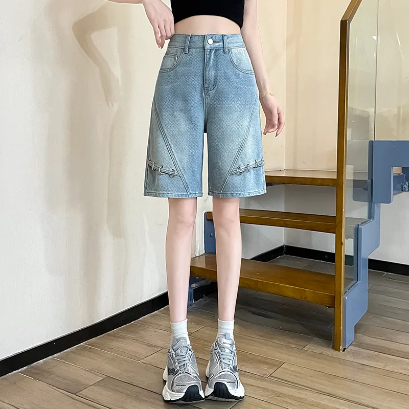 Women's Banquet Selfie Street Basic Pocket Shorts Shorts display picture 5