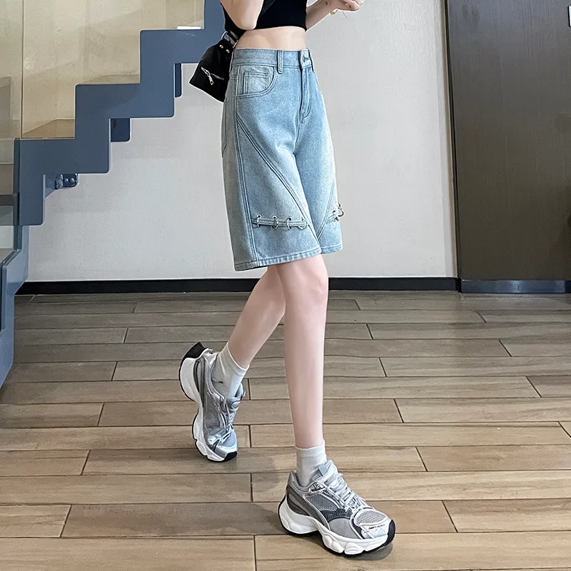 Women's Banquet Selfie Street Basic Pocket Shorts Shorts display picture 7