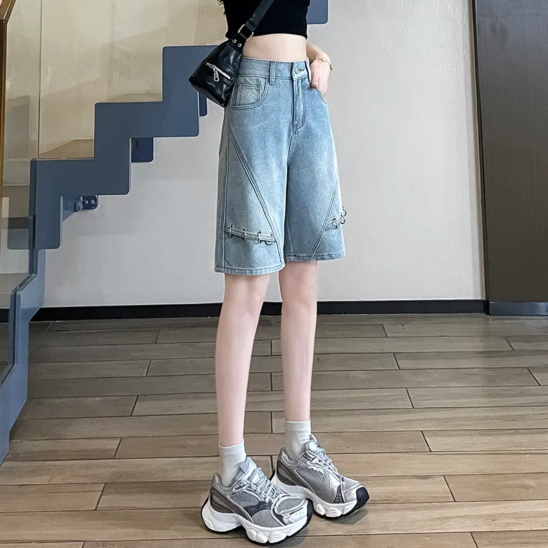 Women's Banquet Selfie Street Basic Pocket Shorts Shorts display picture 11