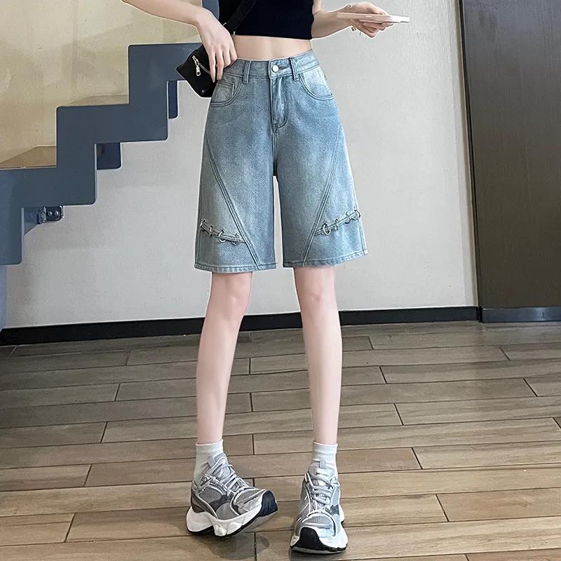 Women's Banquet Selfie Street Basic Pocket Shorts Shorts display picture 6