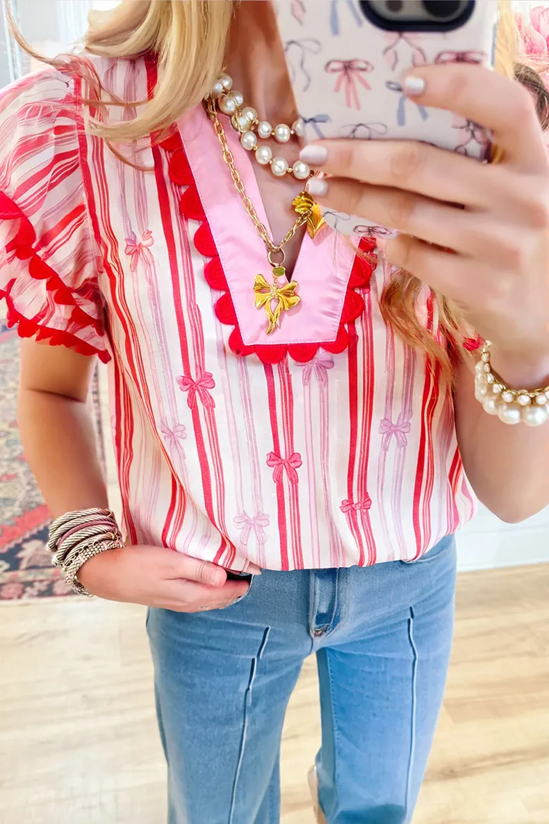Women's T-shirt Short Sleeve T-Shirts Casual Simple Style Stripe display picture 1