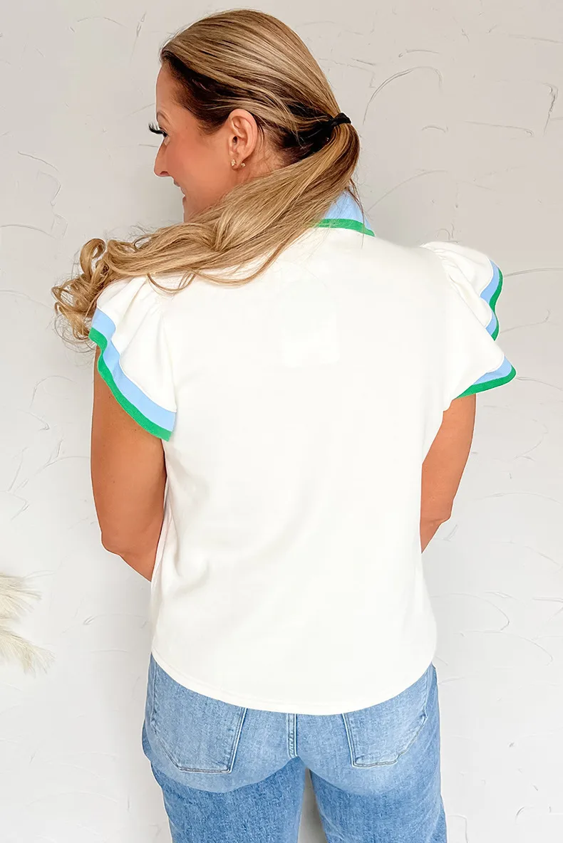 Women's T-shirt Short Sleeve T-Shirts Simple Style Classic Style Color Block display picture 6