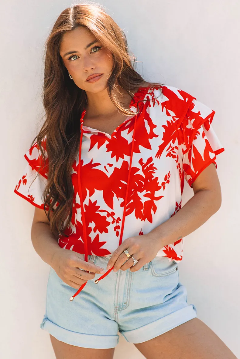 Women's T-shirt Short Sleeve T-Shirts Streetwear Leaf display picture 3