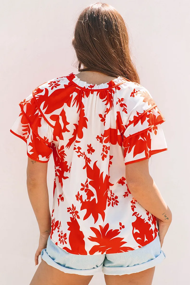 Women's T-shirt Short Sleeve T-Shirts Streetwear Leaf display picture 6