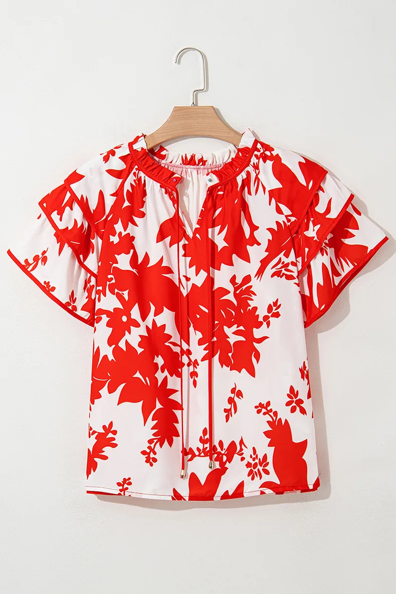 Women's T-shirt Short Sleeve T-Shirts Streetwear Leaf display picture 7