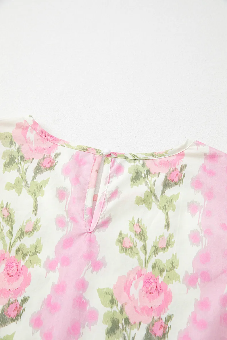 Women's T-shirt Short Sleeve T-Shirts Casual Flower display picture 9