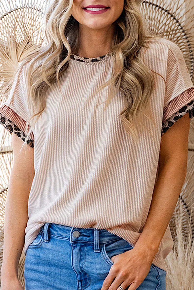 Women's T-shirt Short Sleeve T-Shirts Casual Stripe display picture 5