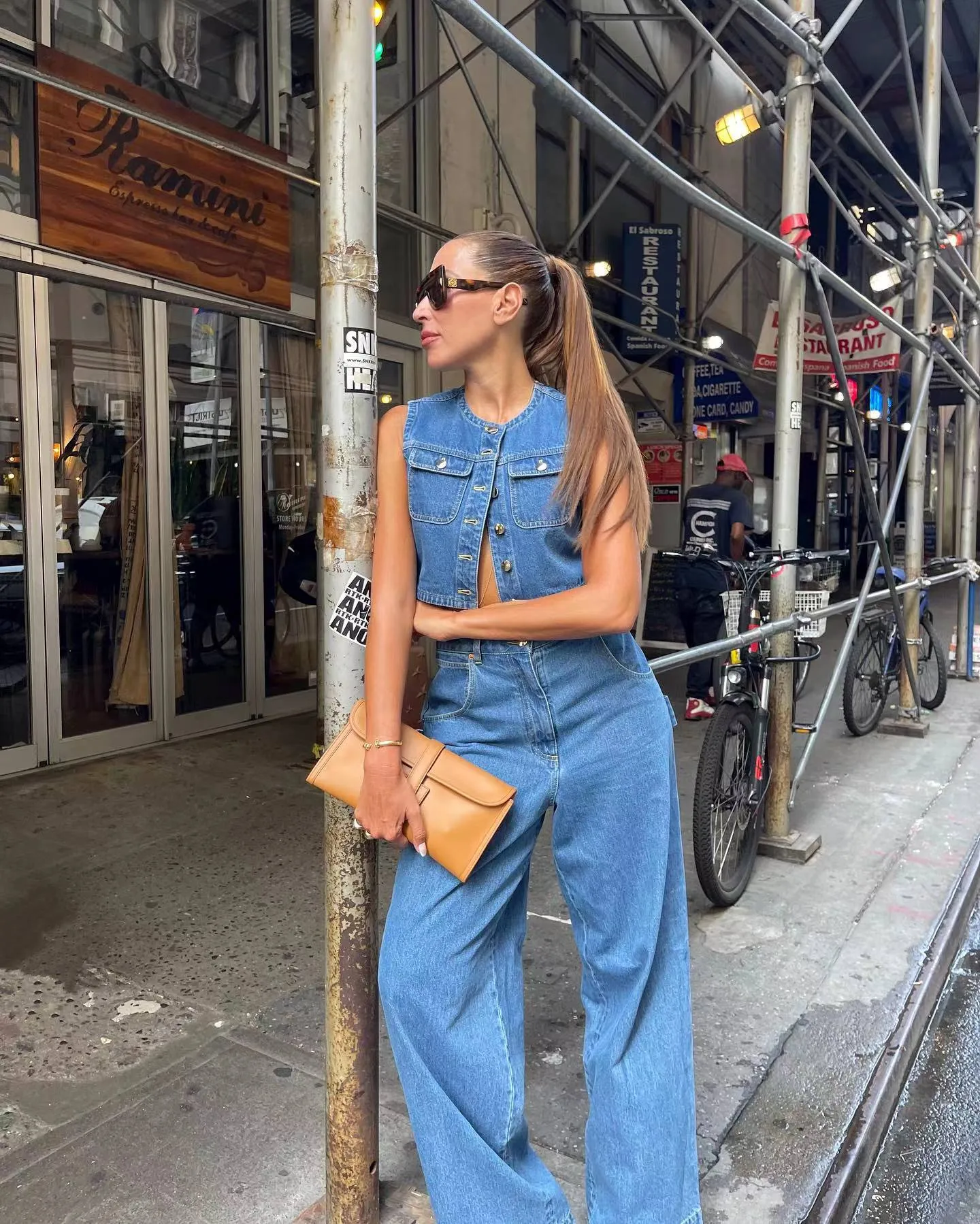 Women's Vest Sleeveless Blazers Vintage Style Streetwear Solid Color display picture 1