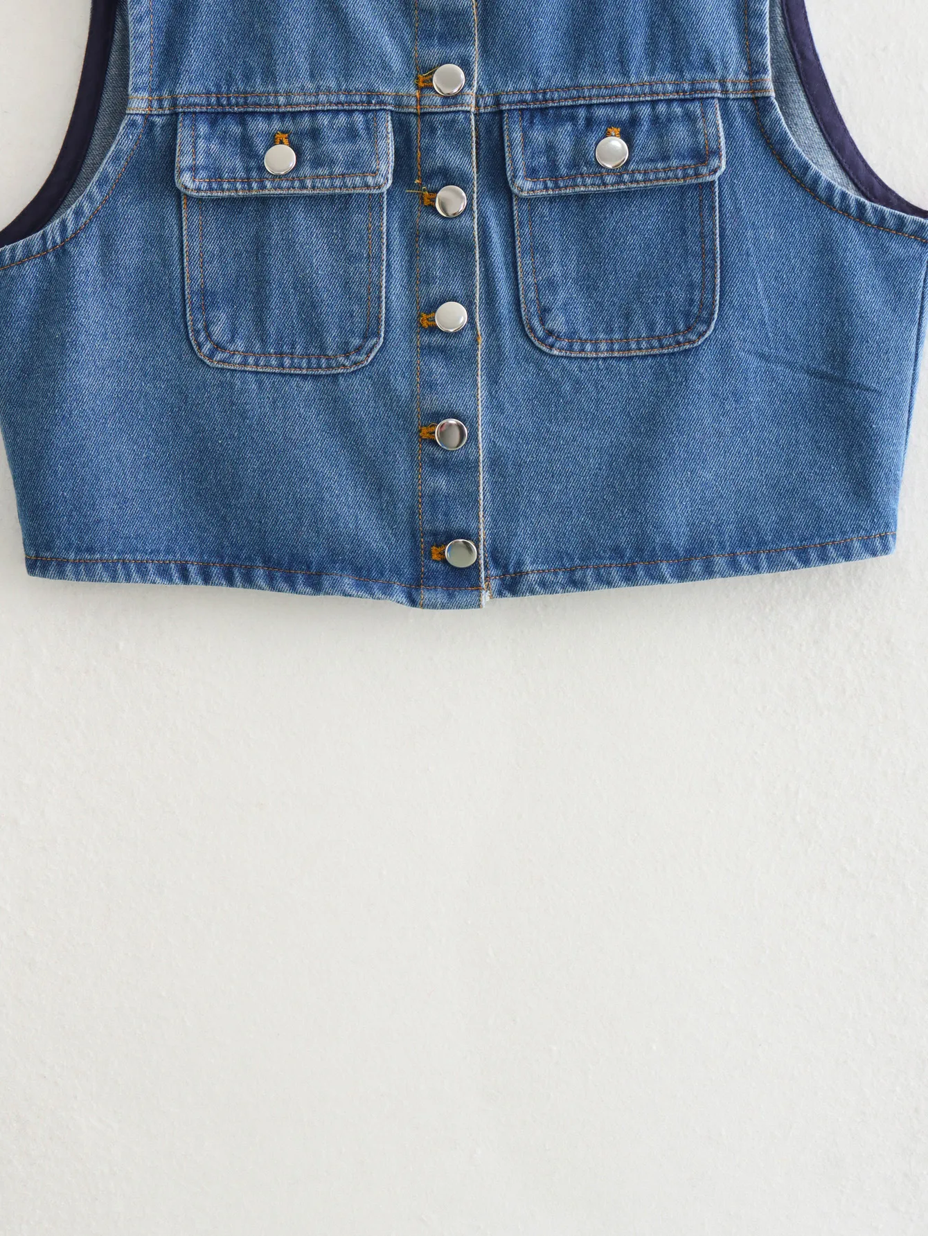 Women's Vest Sleeveless Blazers Vintage Style Streetwear Solid Color display picture 5