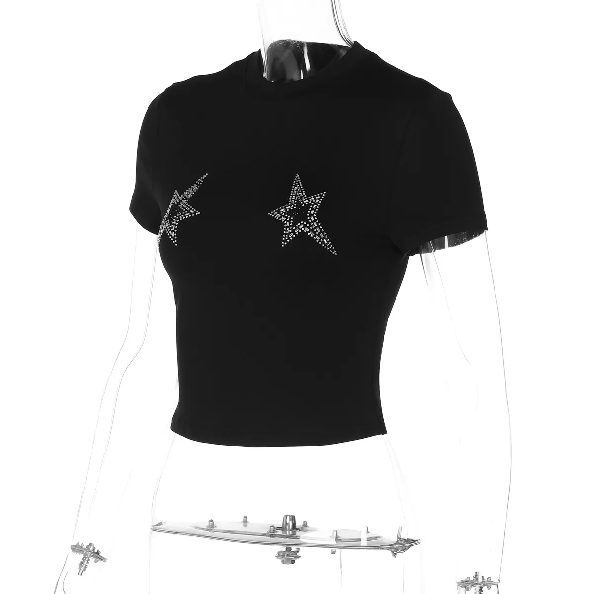 Women's T-shirt Short Sleeve T-Shirts Casual Star display picture 9