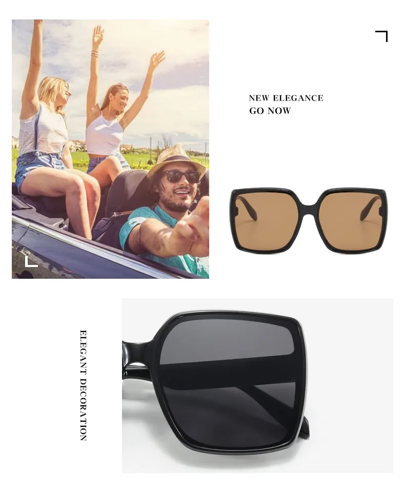 Casual Streetwear Commute Geometric PC Square Full Frame Glasses display picture 2