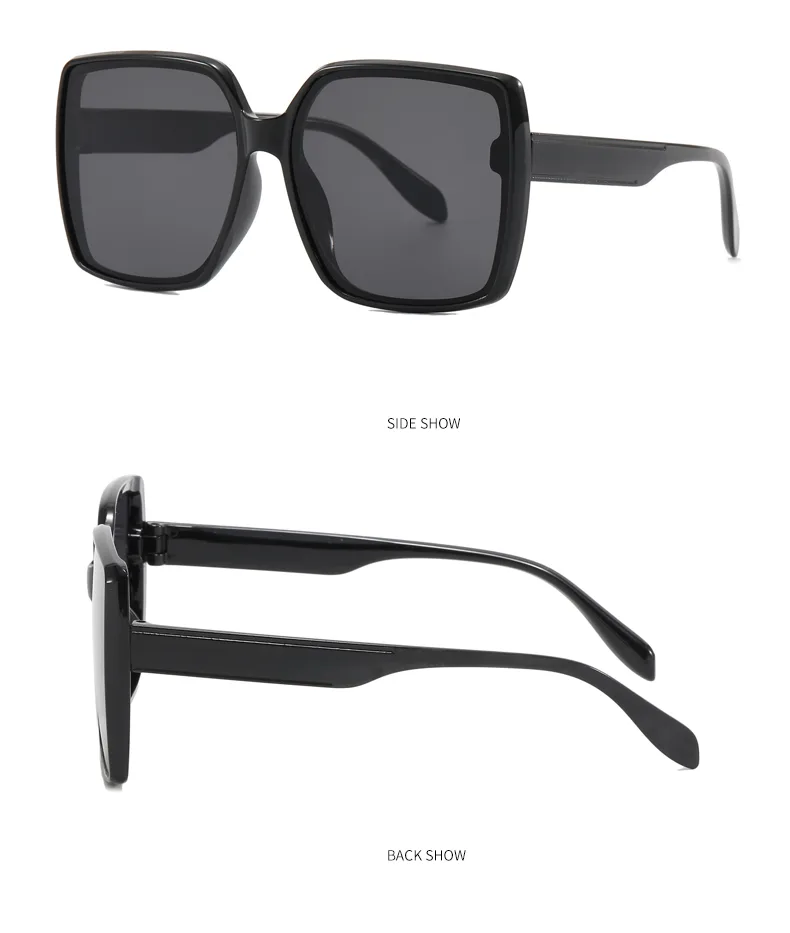 Casual Streetwear Commute Geometric PC Square Full Frame Glasses display picture 8