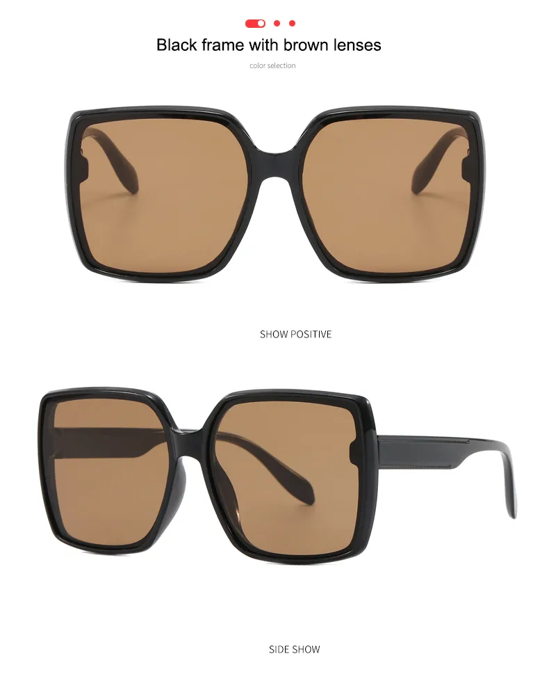 Casual Streetwear Commute Geometric PC Square Full Frame Glasses display picture 9