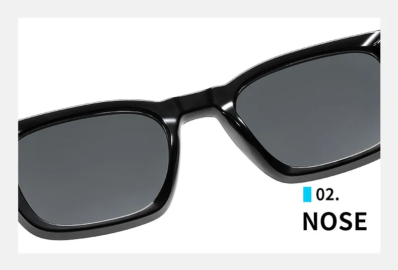 Retro Streetwear Sunglasses Pc UV400 Protection Square Full Frame Glasses display picture 6
