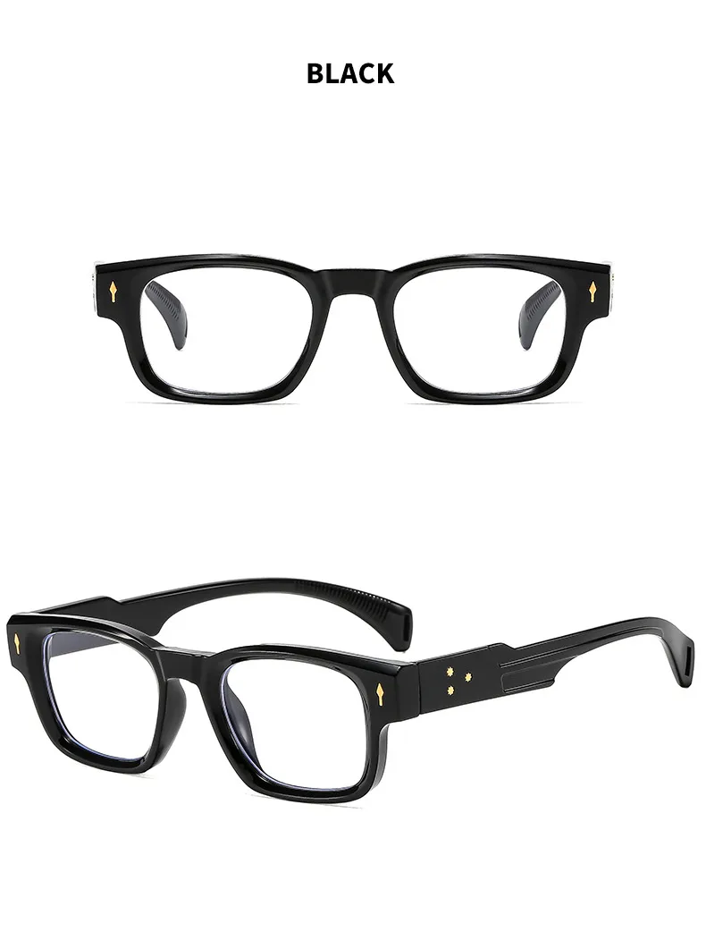 Retro Streetwear Sunglasses Pc UV400 Protection Square Full Frame Glasses display picture 15