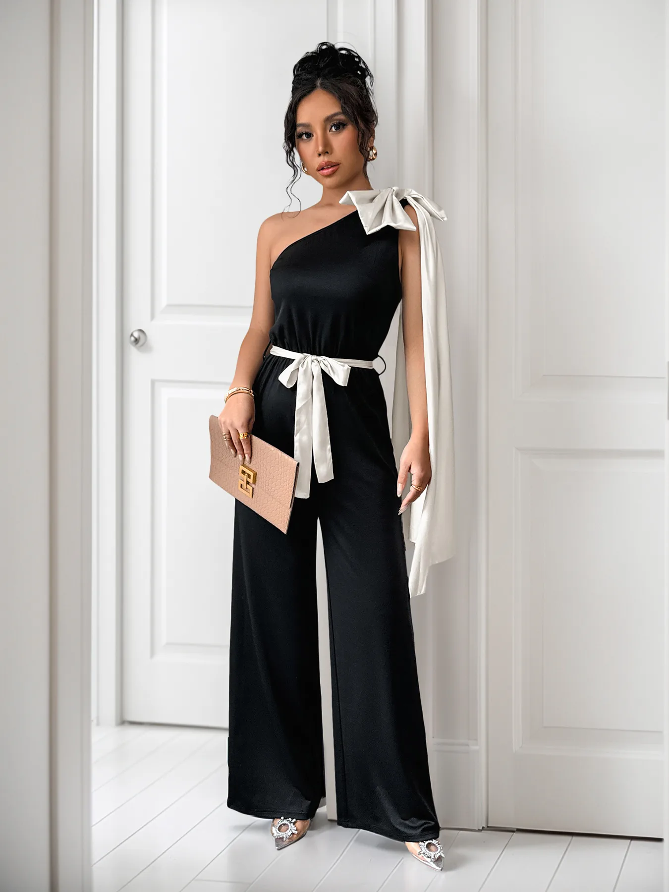 Women's Daily Street Streetwear Solid Color Jumpsuits Jumpsuits display picture 1