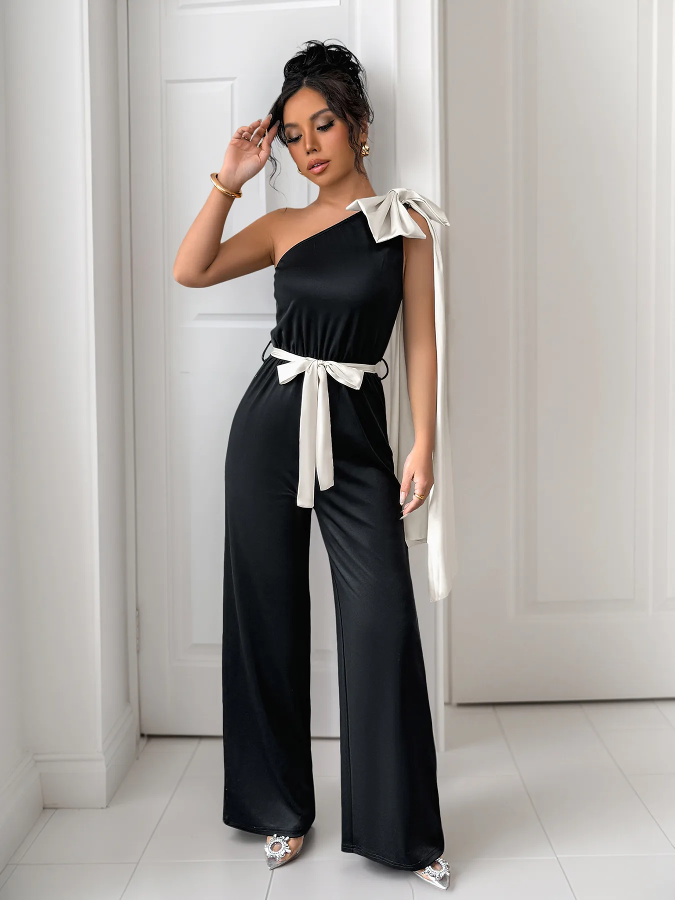 Women's Daily Street Streetwear Solid Color Jumpsuits Jumpsuits display picture 4