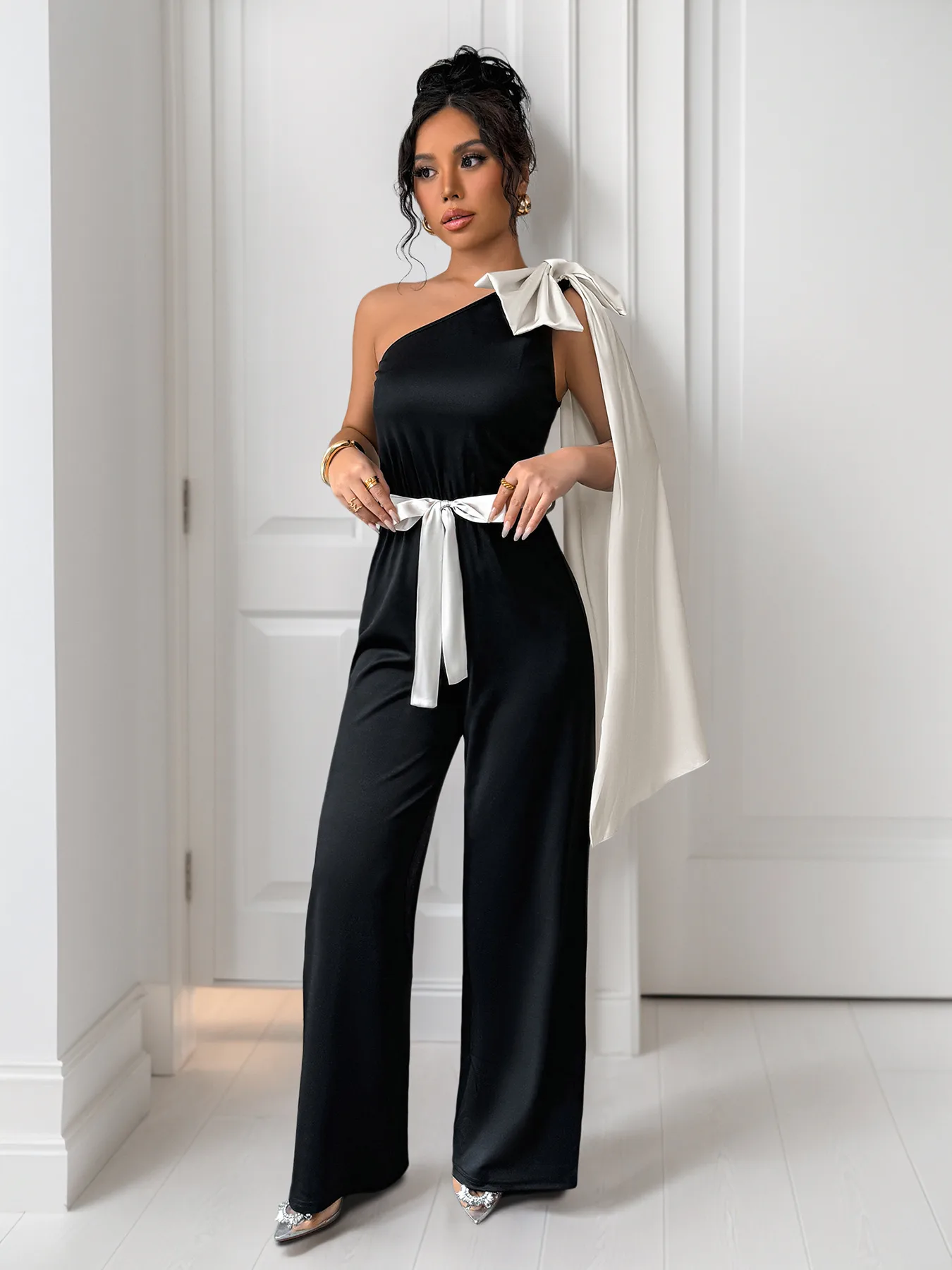 Women's Daily Street Streetwear Solid Color Jumpsuits Jumpsuits display picture 5