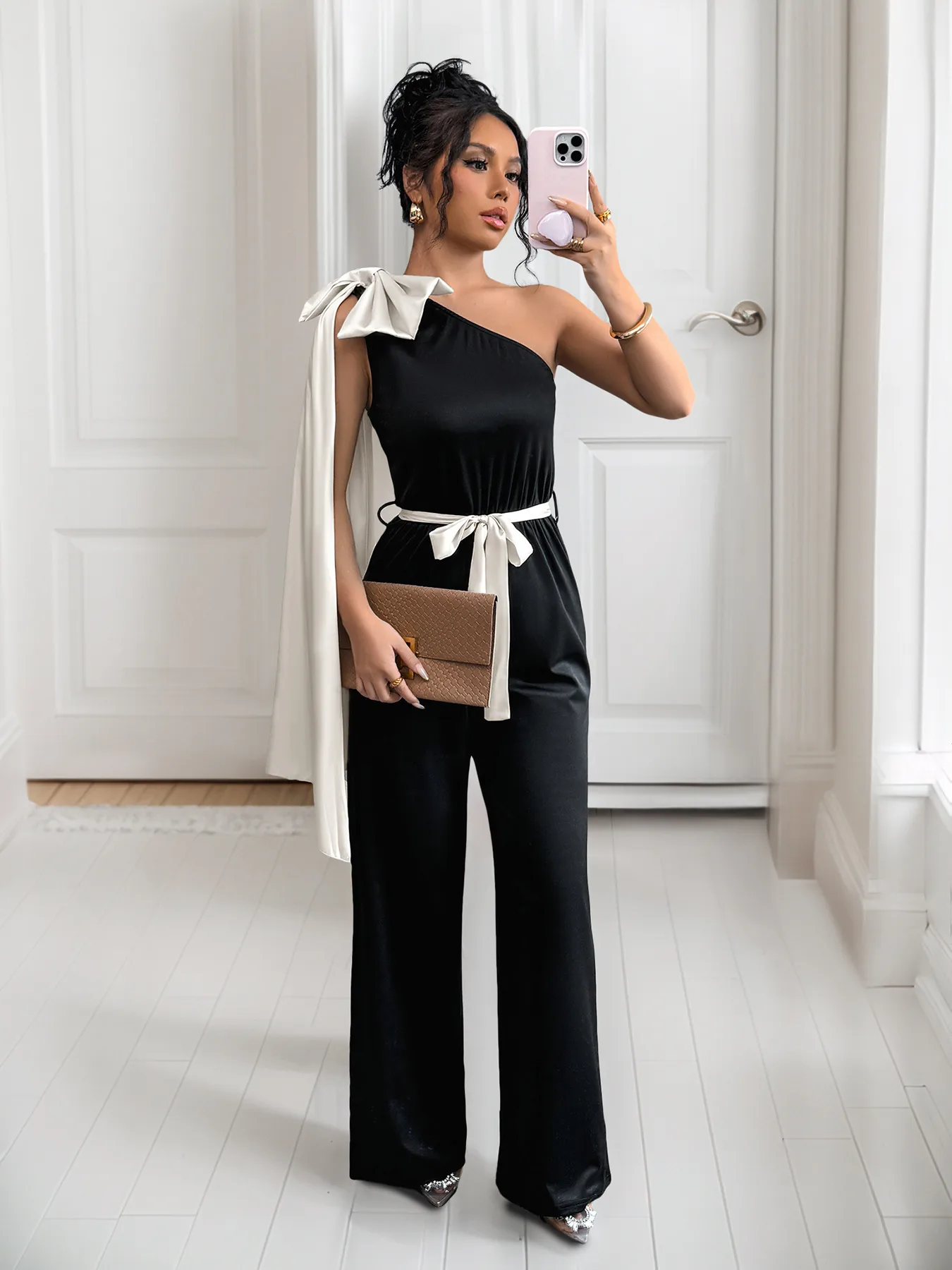 Women's Daily Street Streetwear Solid Color Jumpsuits Jumpsuits display picture 7