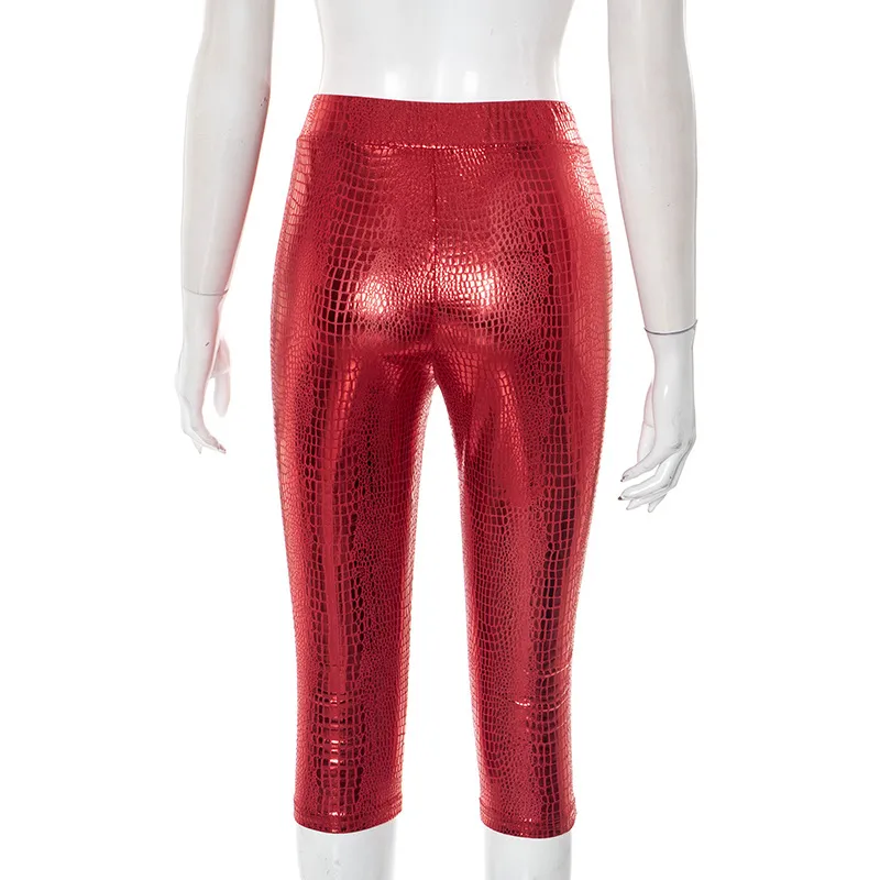 Women's Holiday Party Selfie Casual Streetwear Solid Color Calf-Length Casual Pants display picture 18