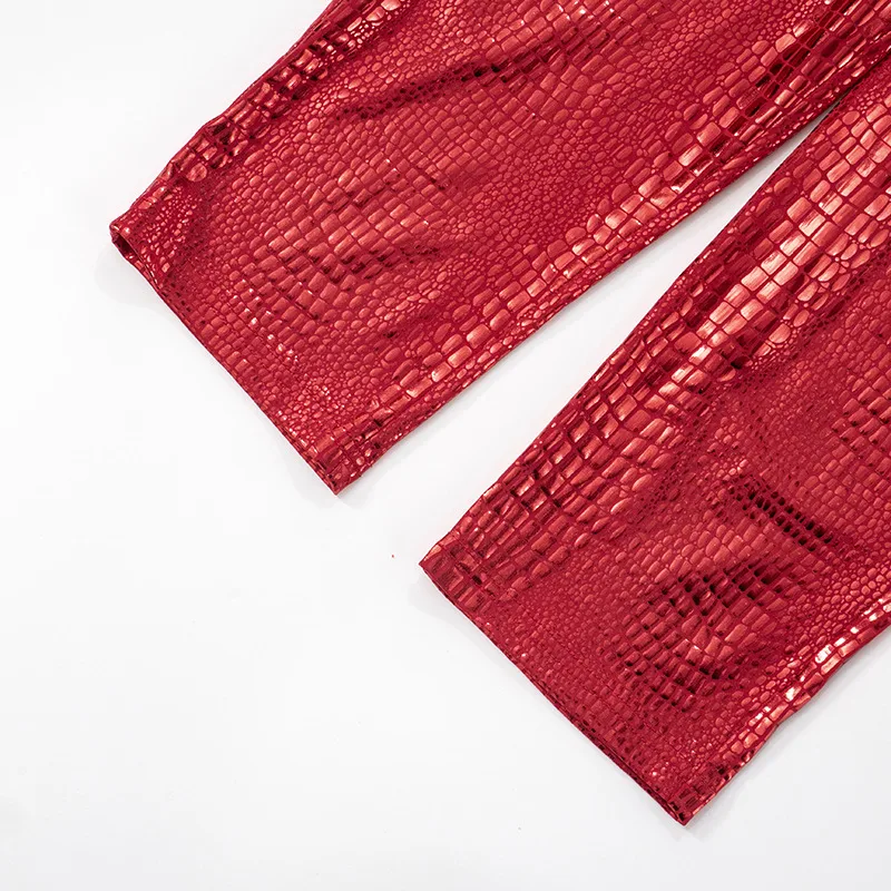 Women's Holiday Party Selfie Casual Streetwear Solid Color Calf-Length Casual Pants display picture 21