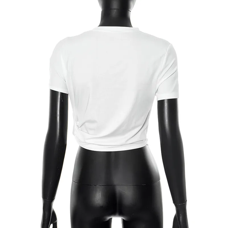 Women's T-shirt Short Sleeve T-Shirts Casual Streetwear Solid Color display picture 22