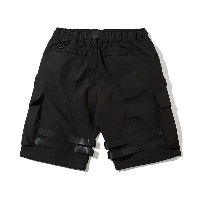 Jiayiku Men's  Dark  Functional Fashion Brand Multi-Pocket Pants Heavy Duty Tactical Tooling Shorts display picture 16