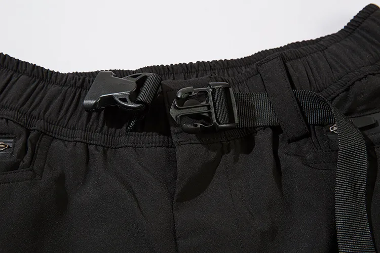 Jiayiku Men's  Dark  Functional Fashion Brand Multi-Pocket Pants Heavy Duty Tactical Tooling Shorts display picture 22
