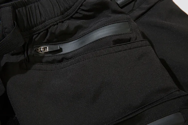 Jiayiku Men's  Dark  Functional Fashion Brand Multi-Pocket Pants Heavy Duty Tactical Tooling Shorts display picture 24