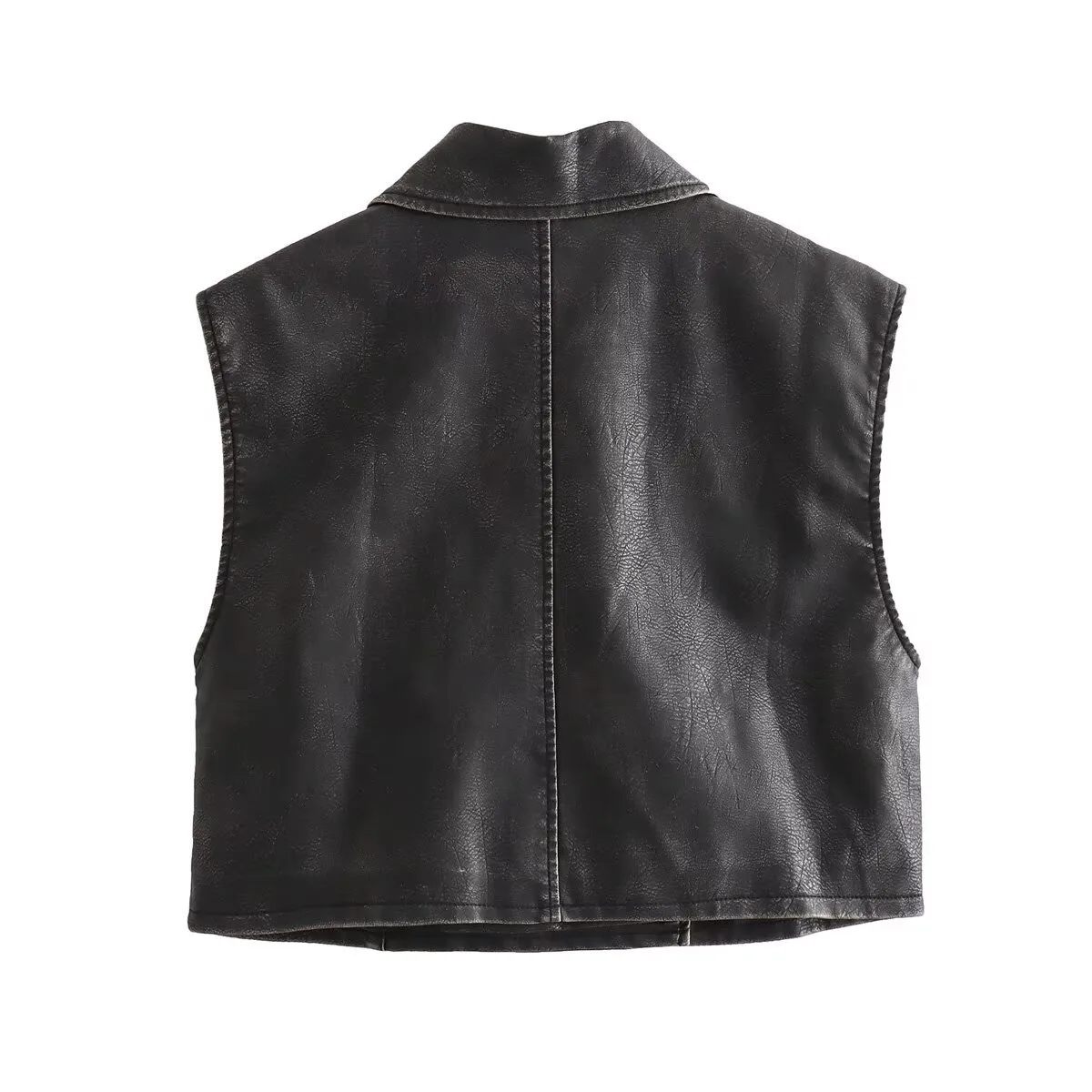 Women's Vest Sleeveless Blazers Vintage Style Solid Color display picture 2