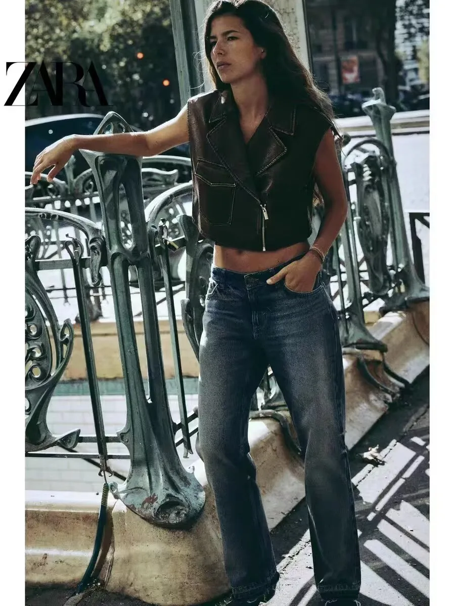 Women's Vest Sleeveless Blazers Vintage Style Solid Color display picture 5