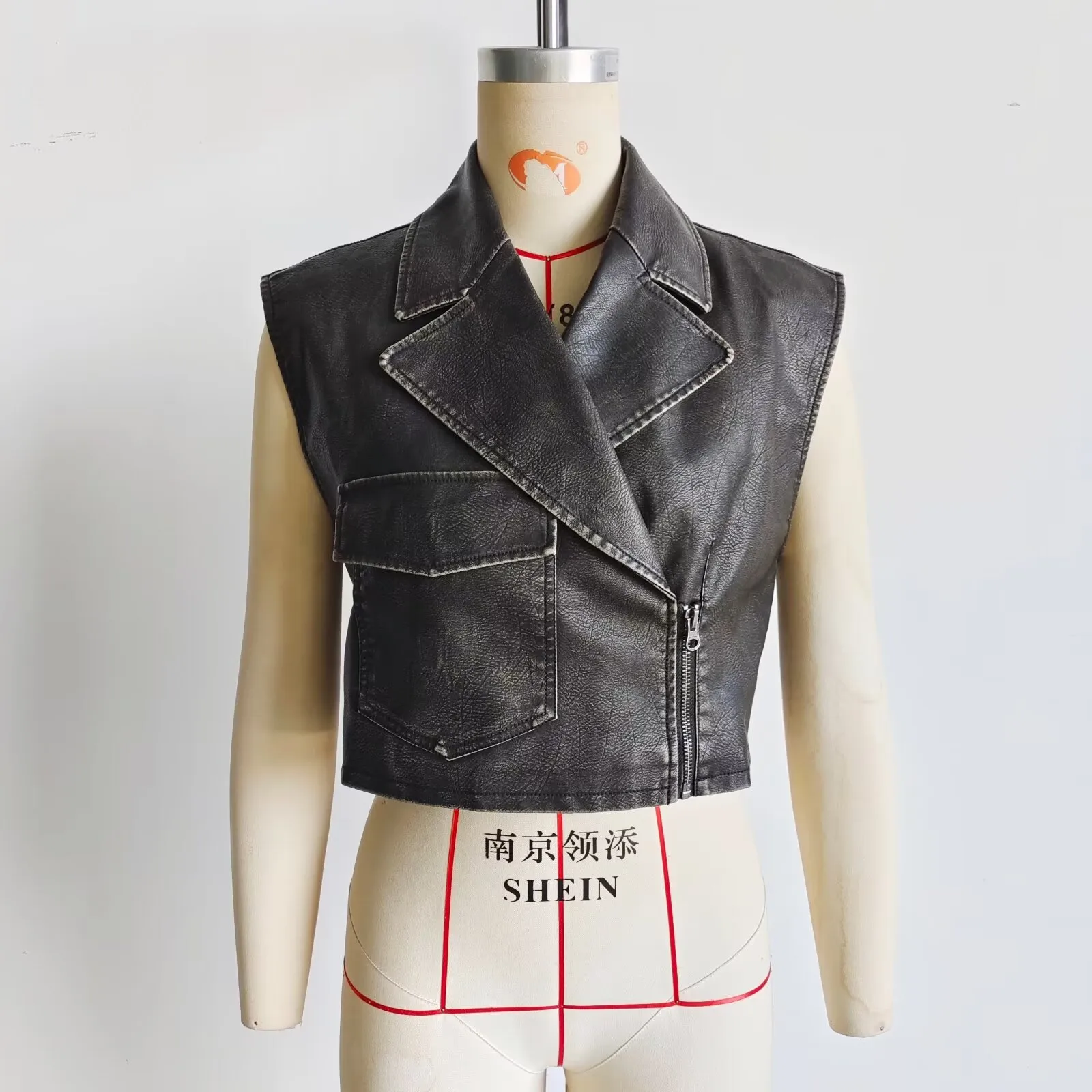 Women's Vest Sleeveless Blazers Vintage Style Solid Color display picture 18