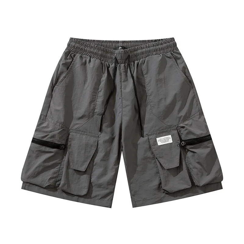 Jiayiku Men's   Functional Fashion Brand Multi-Pocket Pants Quick-drying Thin Tactical Workwear Shorts display picture 26