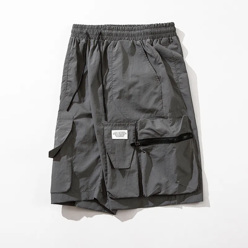 Jiayiku Men's   Functional Fashion Brand Multi-Pocket Pants Quick-drying Thin Tactical Workwear Shorts display picture 27