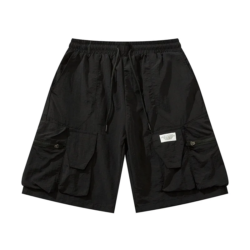 Jiayiku Men's   Functional Fashion Brand Multi-Pocket Pants Quick-drying Thin Tactical Workwear Shorts display picture 29