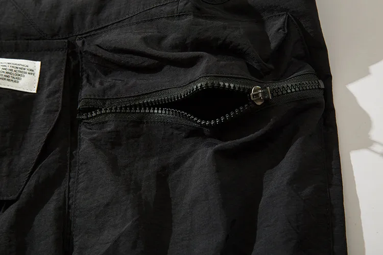 Jiayiku Men's   Functional Fashion Brand Multi-Pocket Pants Quick-drying Thin Tactical Workwear Shorts display picture 34