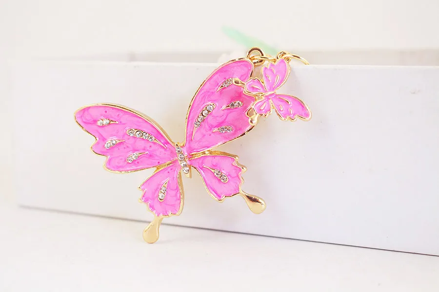 1 Piece Butterfly Alloy Women's Keychain display picture 2