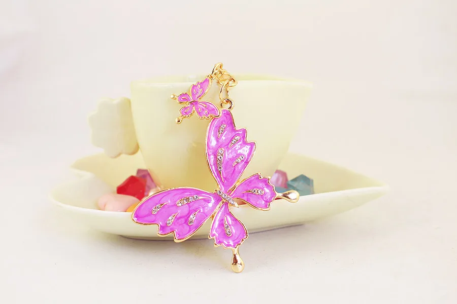 1 Piece Butterfly Alloy Women's Keychain display picture 6