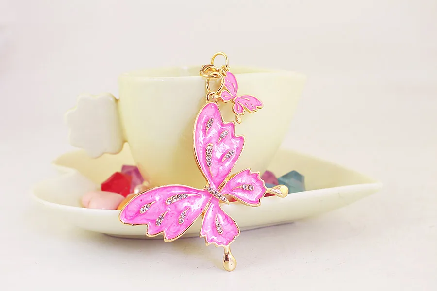 1 Piece Butterfly Alloy Women's Keychain display picture 8