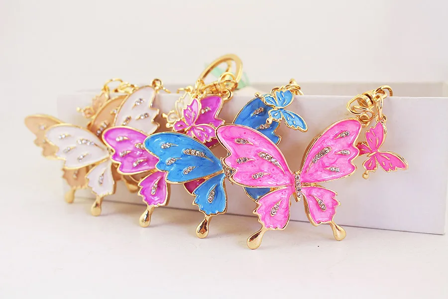 1 Piece Butterfly Alloy Women's Keychain display picture 13