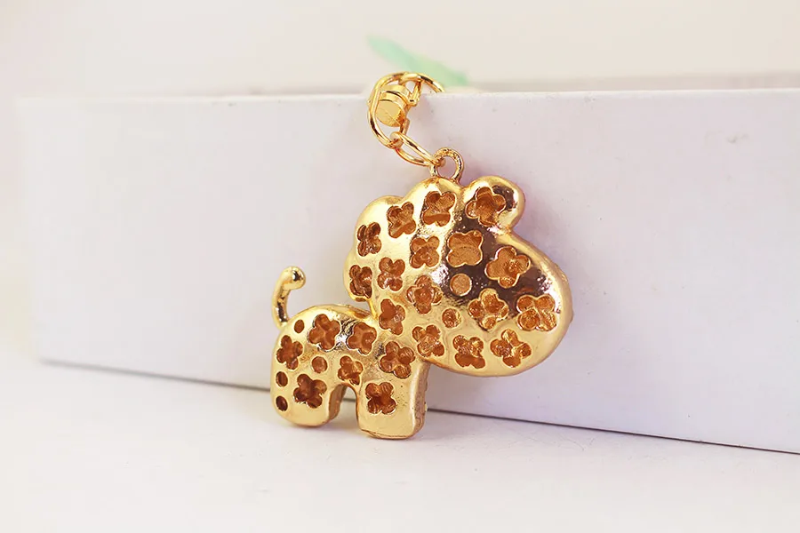 1 Piece Cute Artistic Horse Alloy Inlay Rhinestones Keychain display picture 3