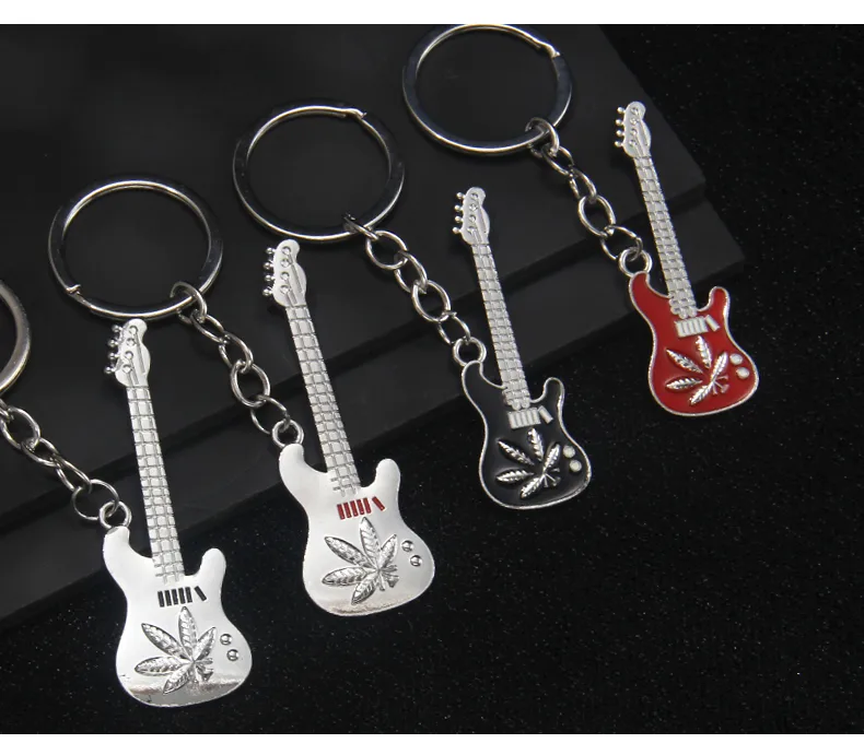 1 Piece Y2K Rock Guitar Iron Zinc Alloy Slip-on Keychain display picture 7