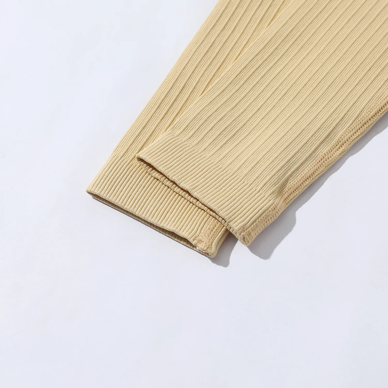 Casual Fitness Basic Solid Color Nylon Spandex Racerback Neck Tracksuit Racerback Tank Tops Skinny Pants display picture 9