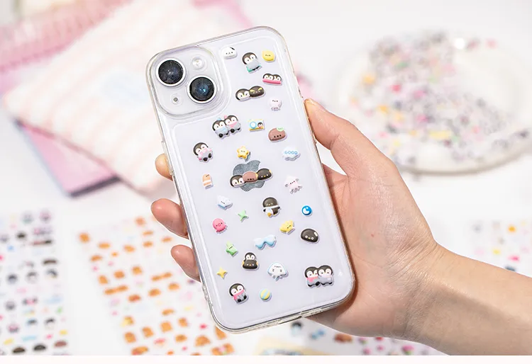 1 Piece Animal Letter School Mixed Materials Cartoon Style Cute Stickers display picture 9
