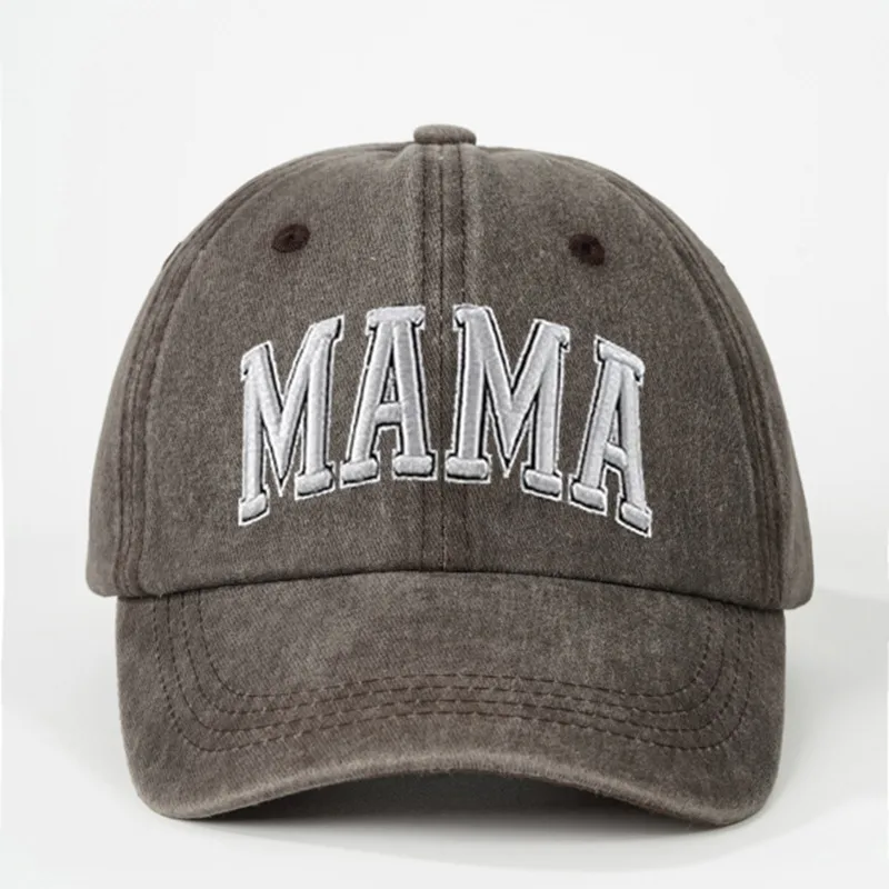 Women's Casual Simple Style Classic Style Vocabulary Words/Name Machine Embroidery Curved Eaves Baseball Cap display picture 3