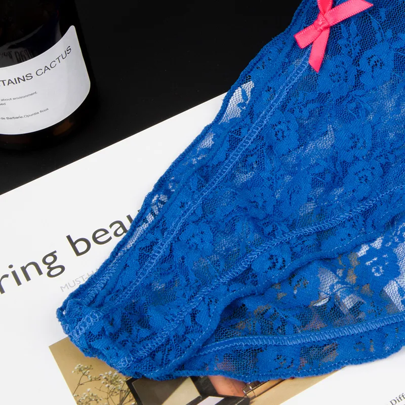 Lace Low Waist Briefs Panties display picture 11