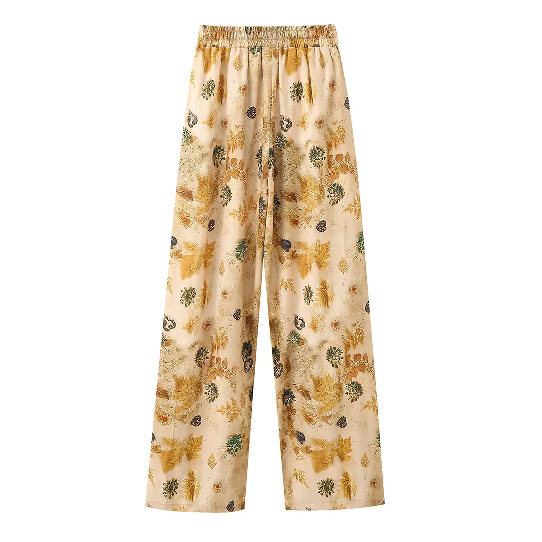 Women's Beach Casual Dandelion Full Length Casual Pants display picture 2