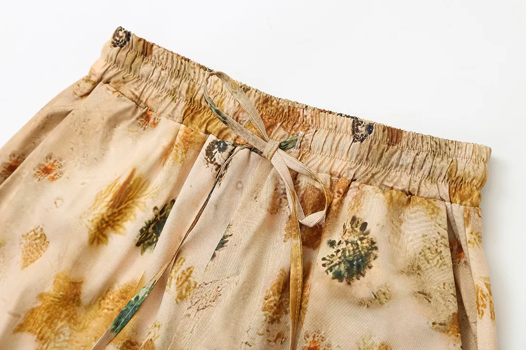 Women's Beach Casual Dandelion Full Length Casual Pants display picture 3