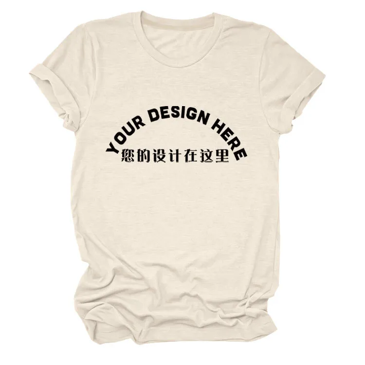Women's T-shirt Short Sleeve T-Shirts Casual DIY display picture 1